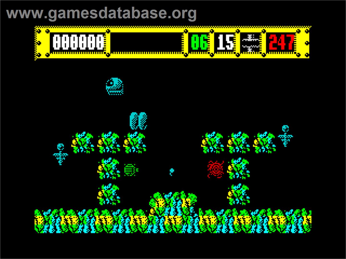 Jaws - Sinclair ZX Spectrum - Artwork - In Game