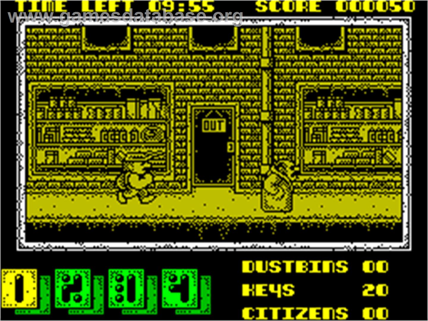 Joe Blade II - Sinclair ZX Spectrum - Artwork - In Game