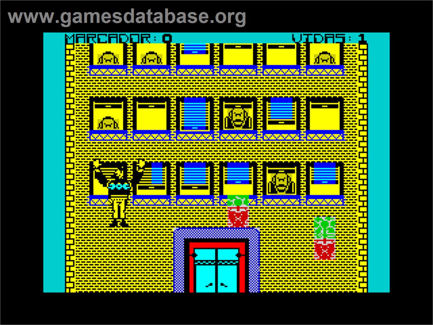 Jump - Sinclair ZX Spectrum - Artwork - In Game
