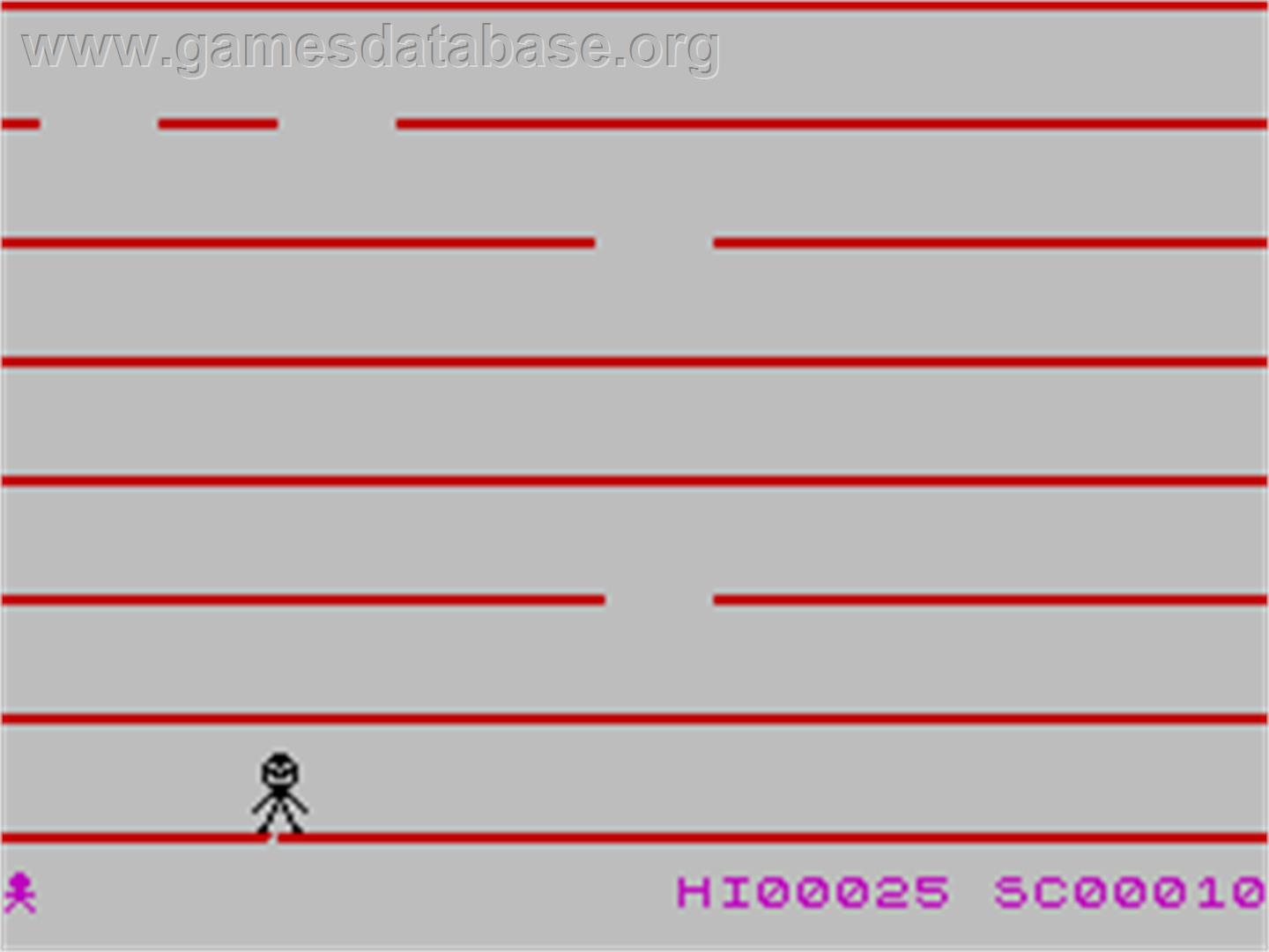 Jumping Jack - Sinclair ZX Spectrum - Artwork - In Game