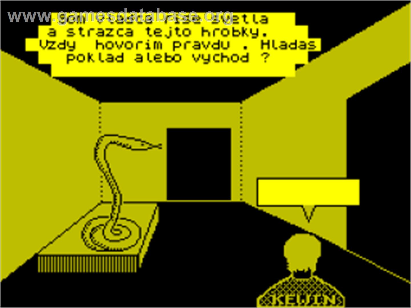 Kewin 2 - Sinclair ZX Spectrum - Artwork - In Game