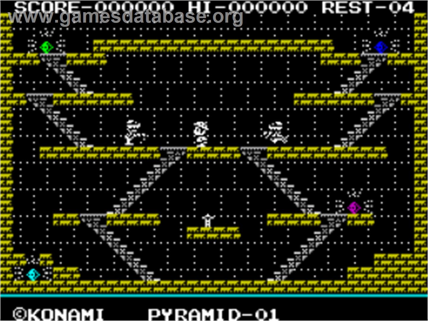 King's Valley - Sinclair ZX Spectrum - Artwork - In Game