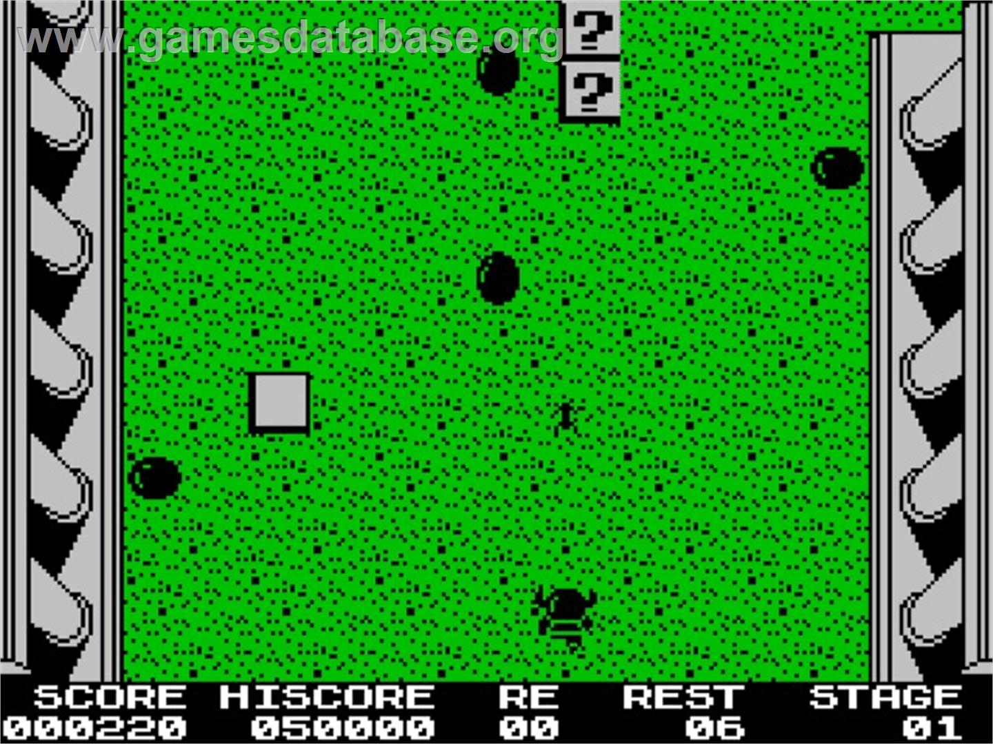 Knightmare Zx - Sinclair ZX Spectrum - Artwork - In Game