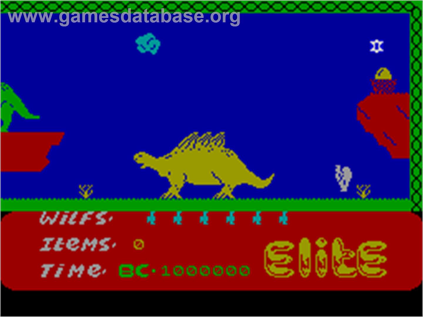 Kokotoni Wilf - Sinclair ZX Spectrum - Artwork - In Game