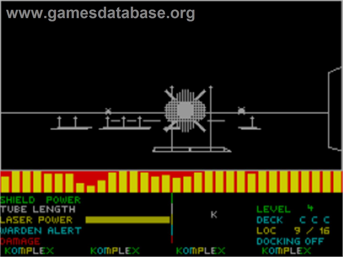 Komplex - Sinclair ZX Spectrum - Artwork - In Game
