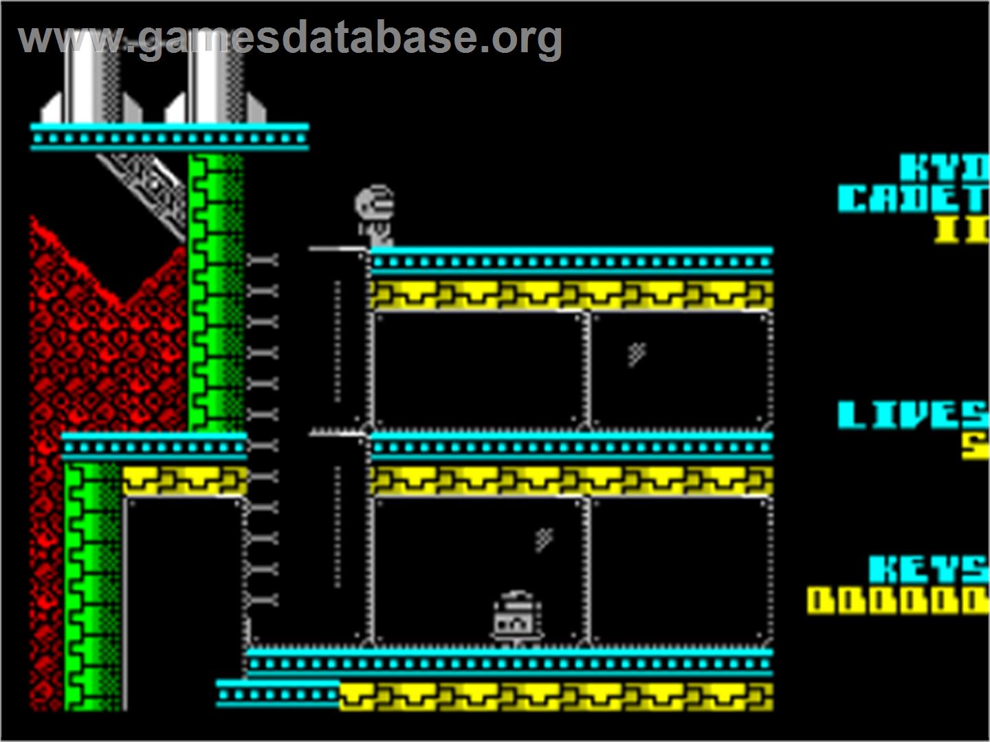 Kyd Cadet 2 - The Rescue Of Pobbleflu - Sinclair ZX Spectrum - Artwork - In Game