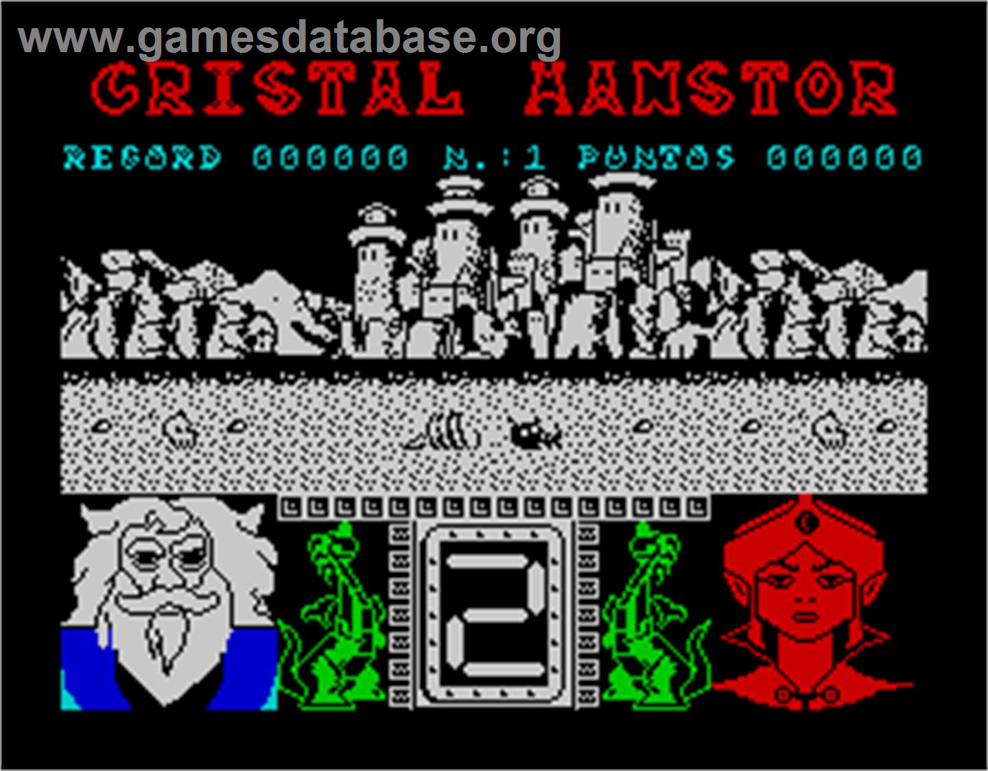 La Corona Mágica - Sinclair ZX Spectrum - Artwork - In Game