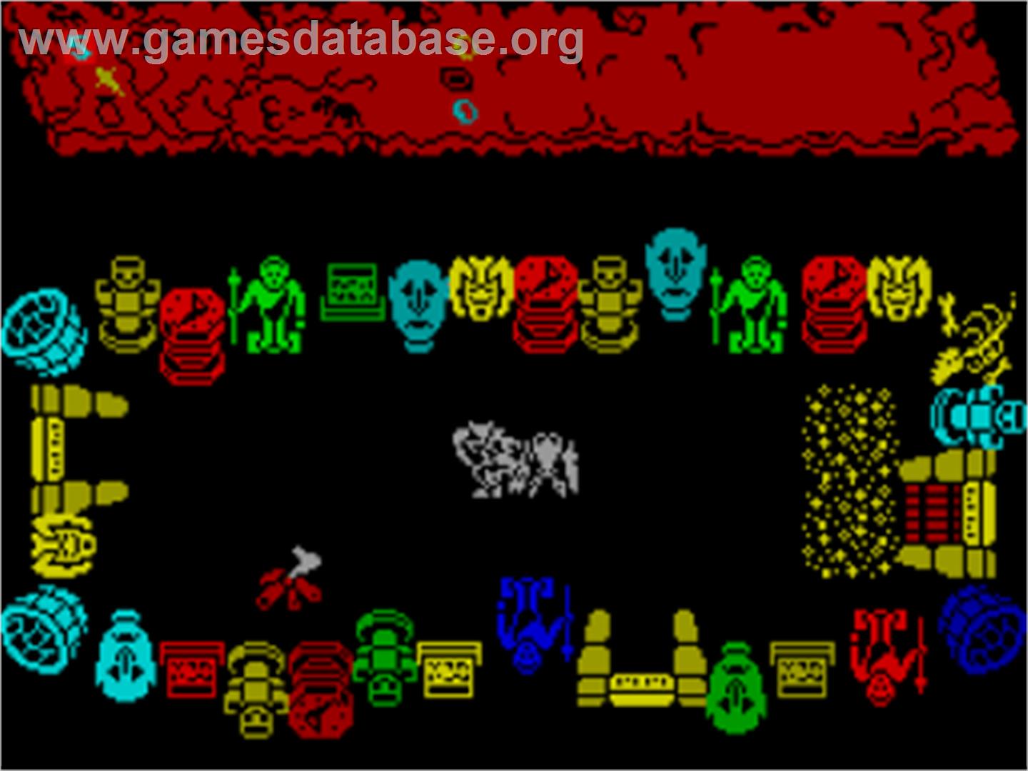 Labyrinthion - Sinclair ZX Spectrum - Artwork - In Game