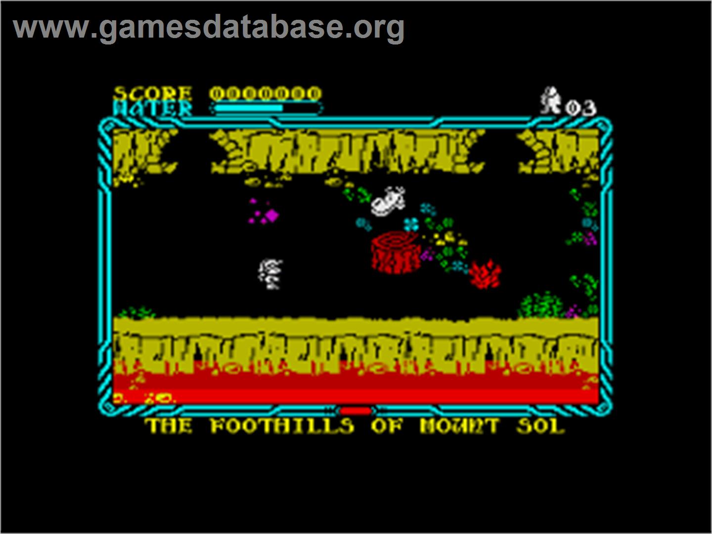 Land Of Mire Mare - Sinclair ZX Spectrum - Artwork - In Game