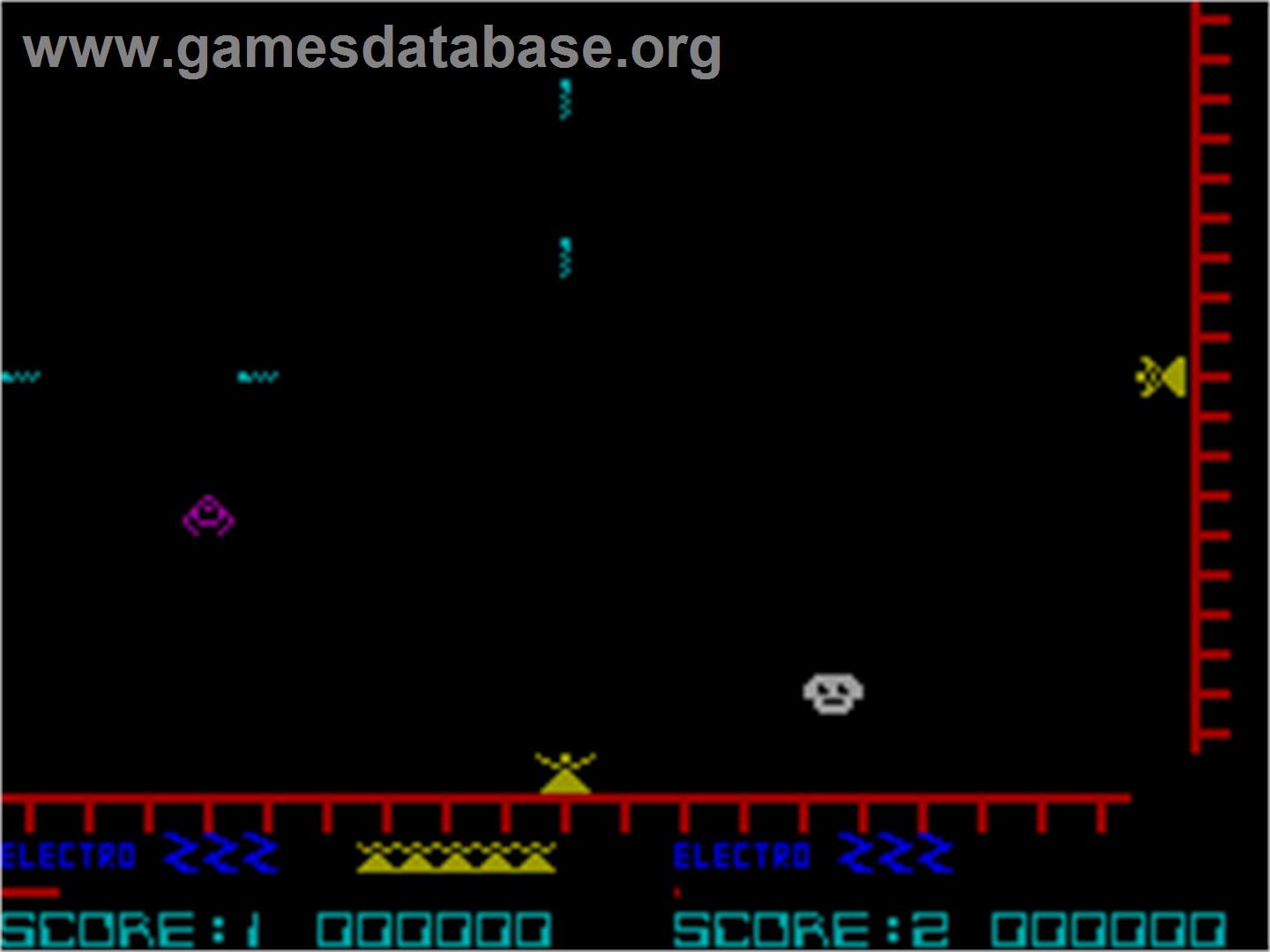 Laser Zone - Sinclair ZX Spectrum - Artwork - In Game