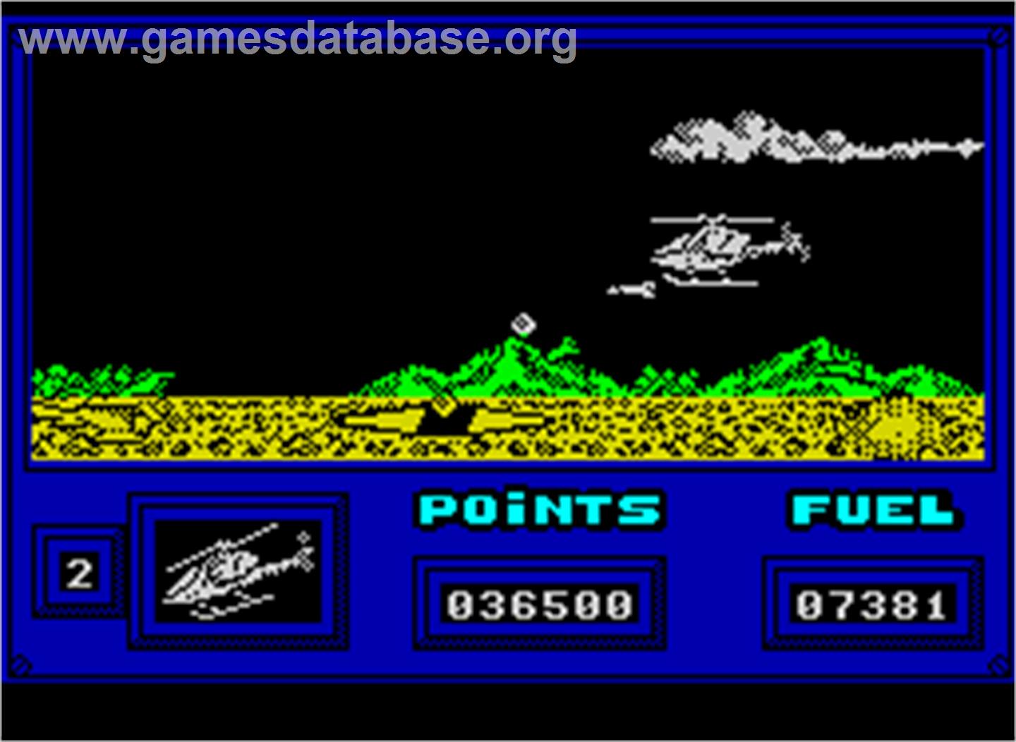 Live Ammo - Sinclair ZX Spectrum - Artwork - In Game