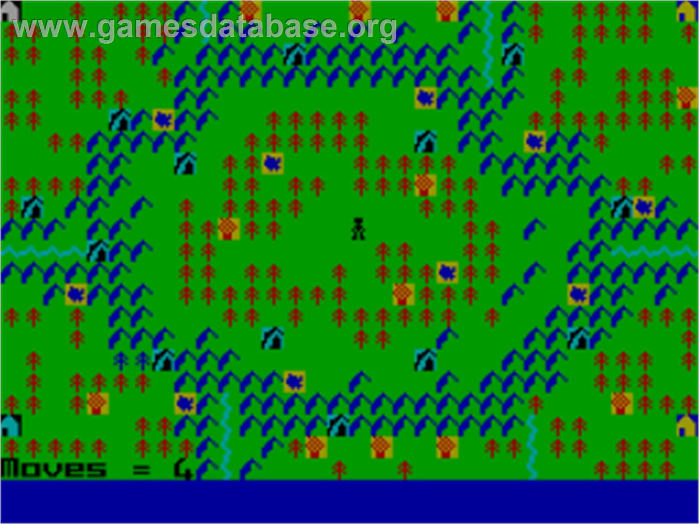 Lost - Sinclair ZX Spectrum - Artwork - In Game
