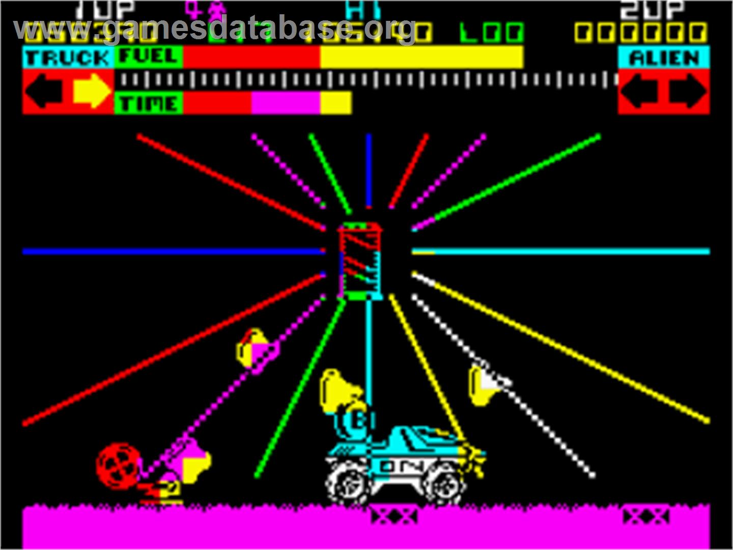 Lunar Jetman - Sinclair ZX Spectrum - Artwork - In Game