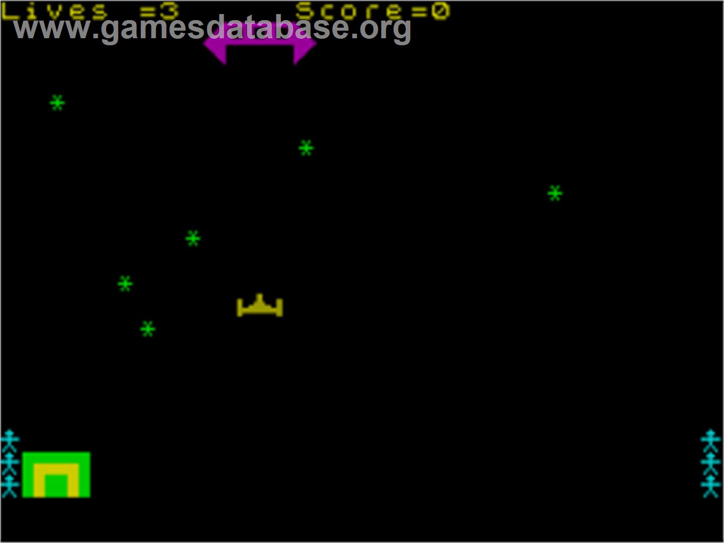 Lunar Rescue - Sinclair ZX Spectrum - Artwork - In Game