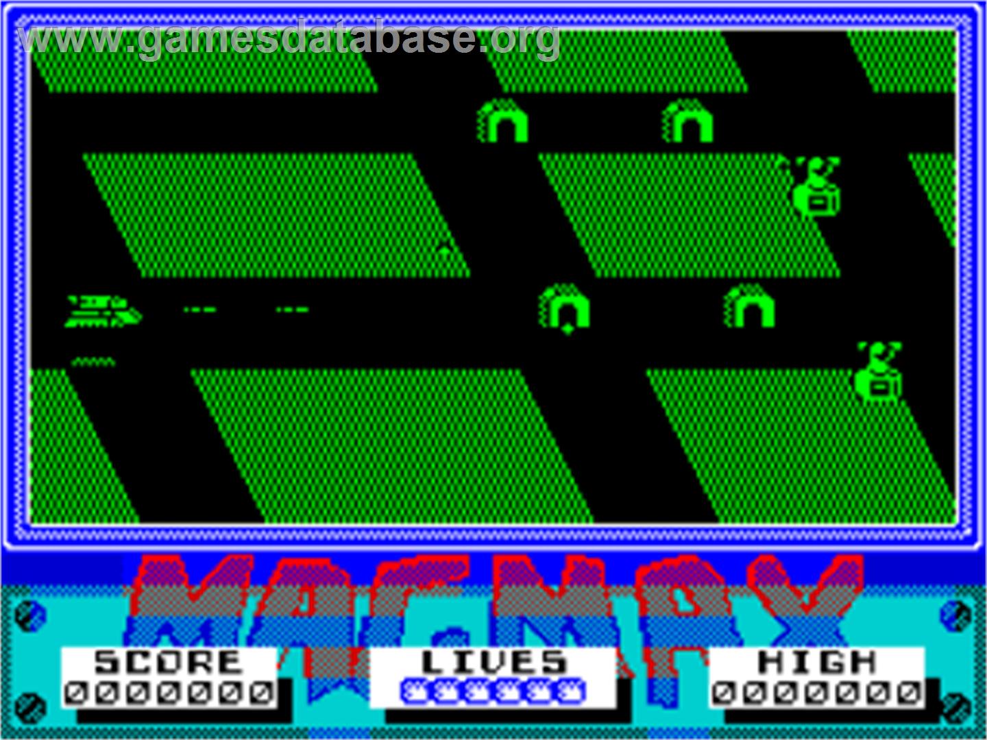 Mag Max - Sinclair ZX Spectrum - Artwork - In Game