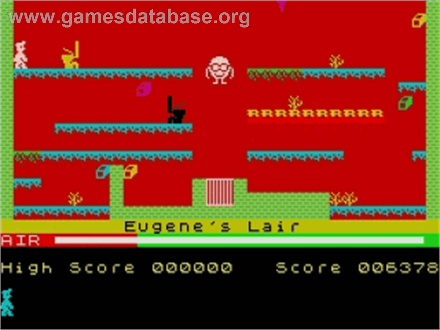 Manic Miner - Sinclair ZX Spectrum - Artwork - In Game