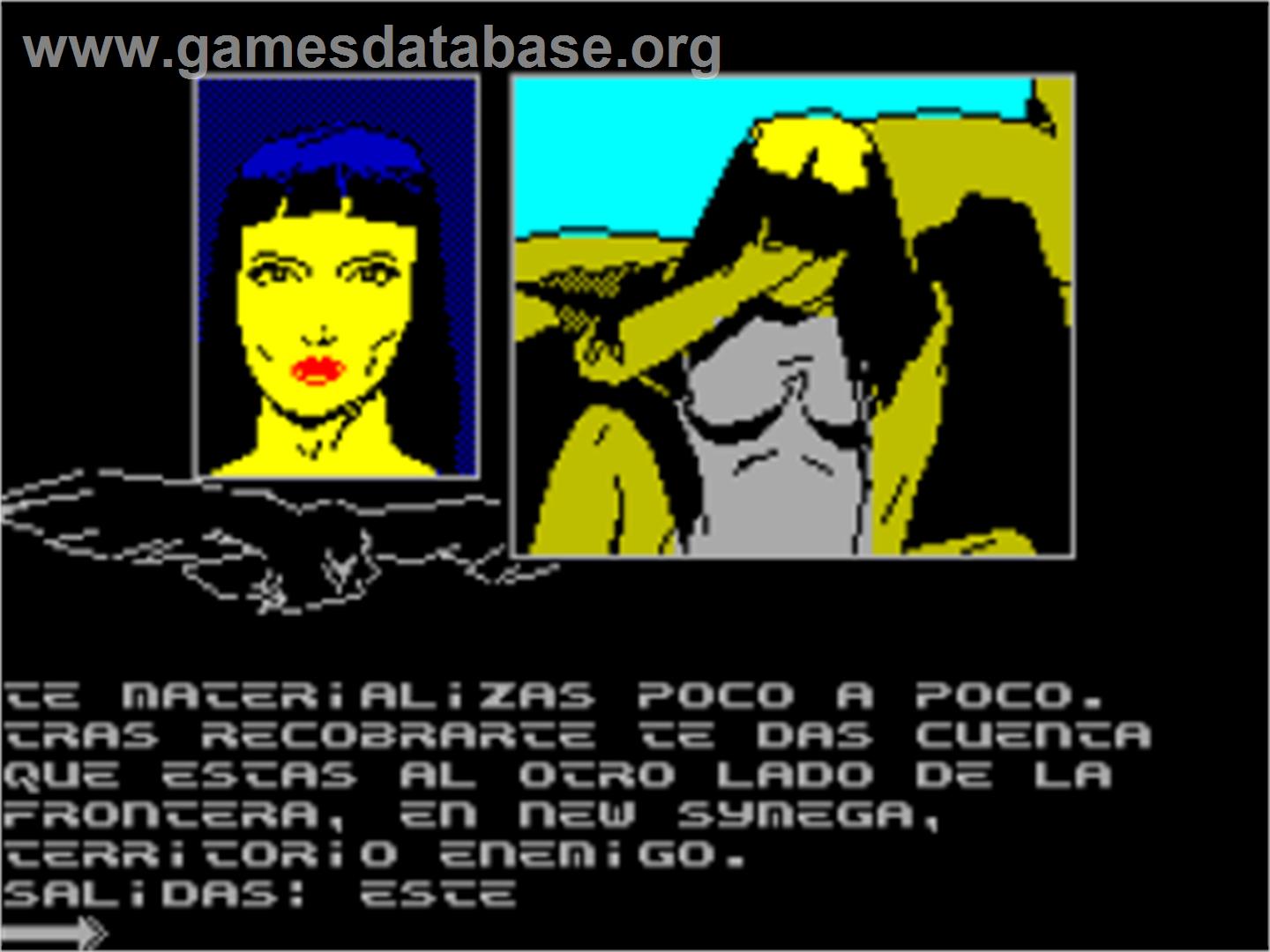 Mantis 1 - Sinclair ZX Spectrum - Artwork - In Game