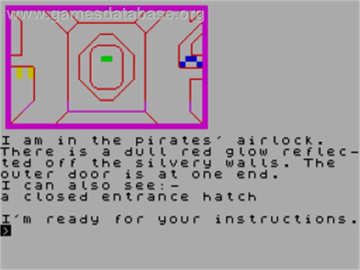 Marie Celeste - Sinclair ZX Spectrum - Artwork - In Game