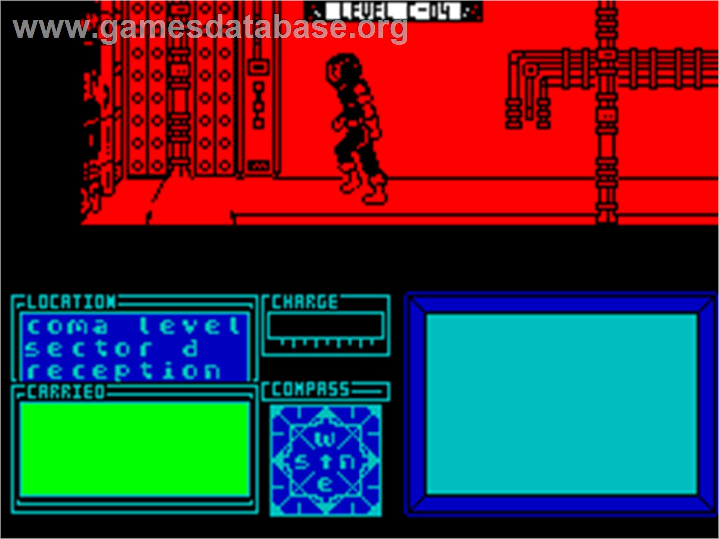 Marsport - Sinclair ZX Spectrum - Artwork - In Game