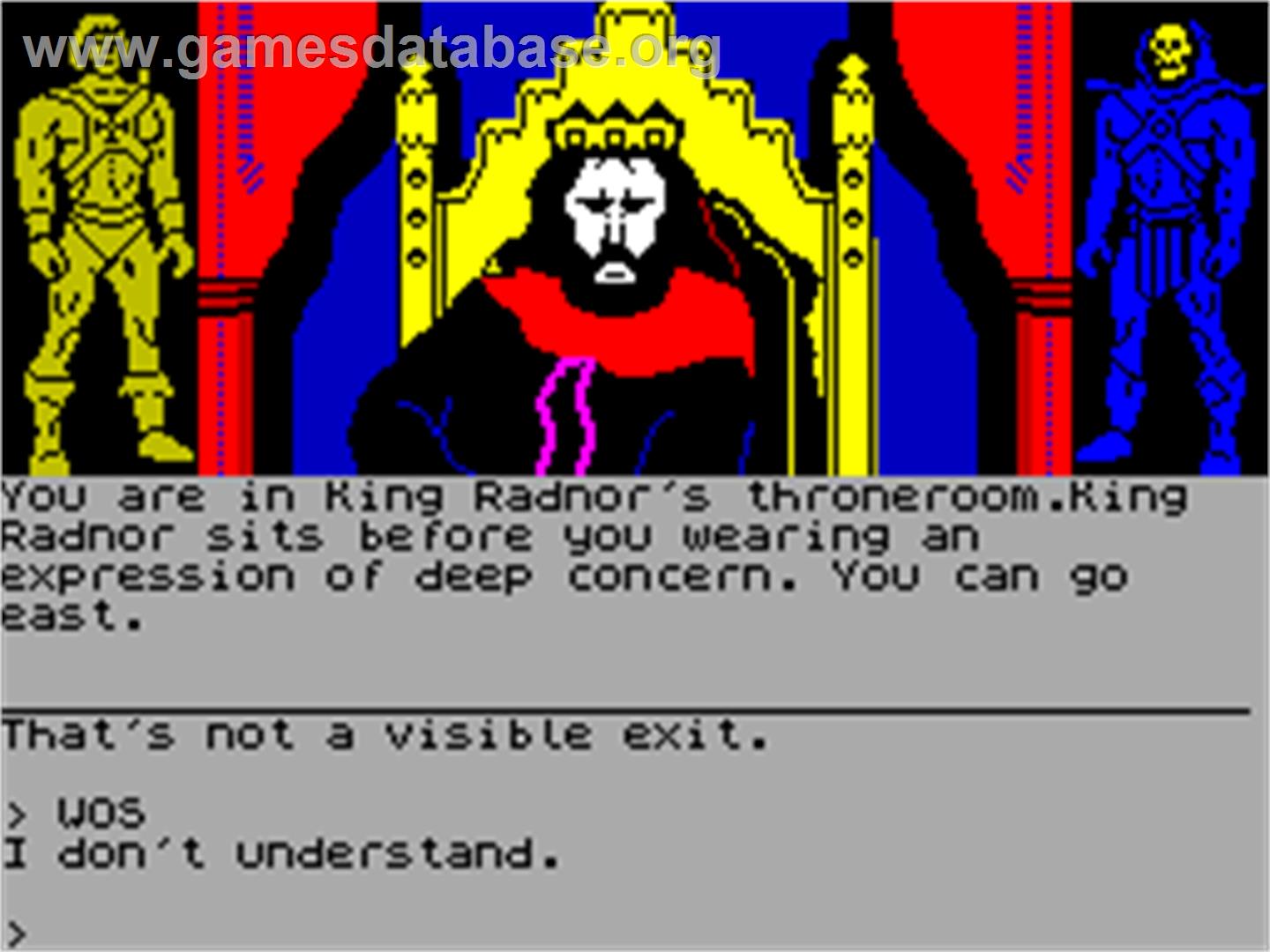 Masters of the Universe: Super Adventure - Sinclair ZX Spectrum - Artwork - In Game