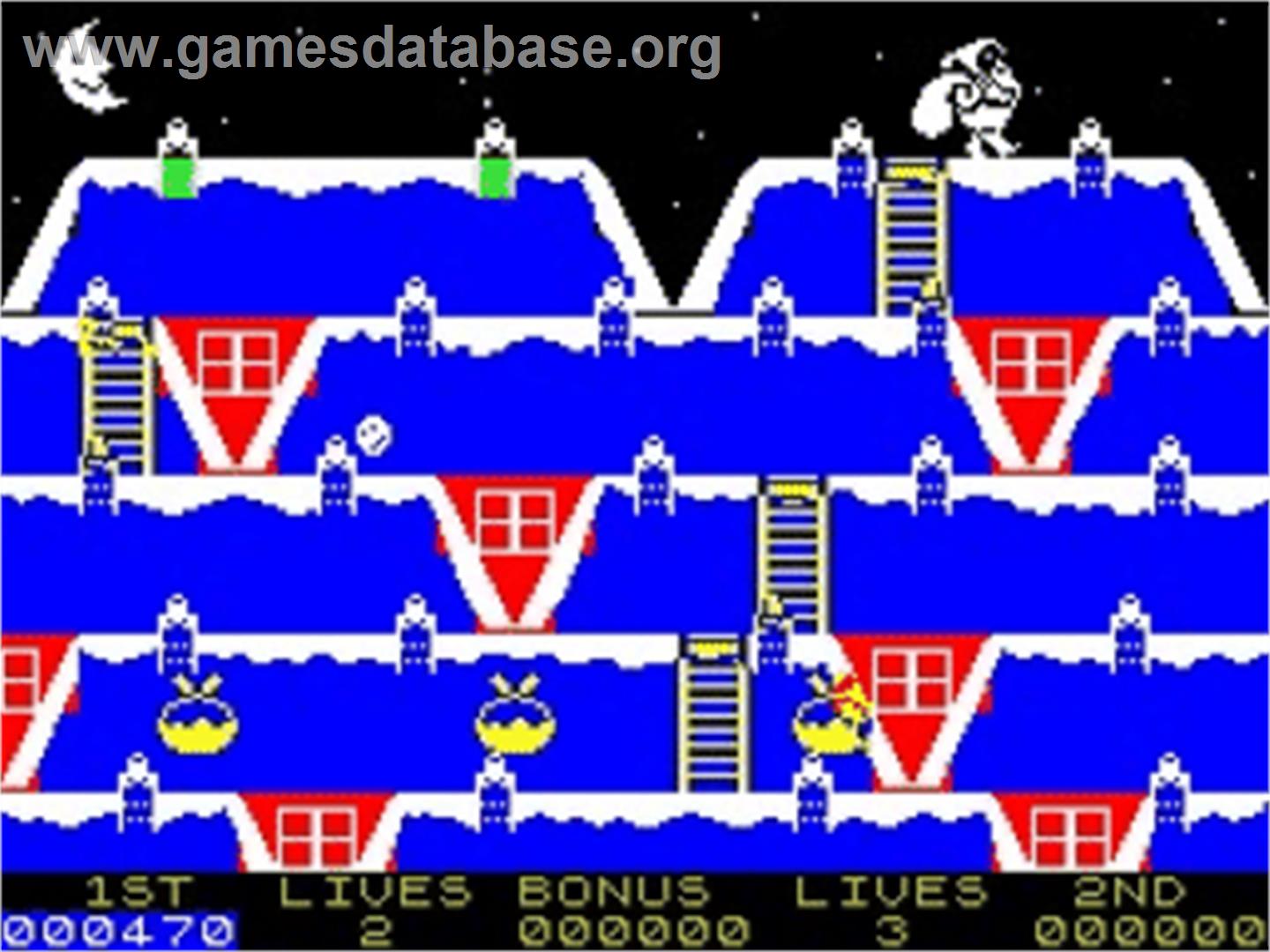 Merry Xmas Santa - Sinclair ZX Spectrum - Artwork - In Game