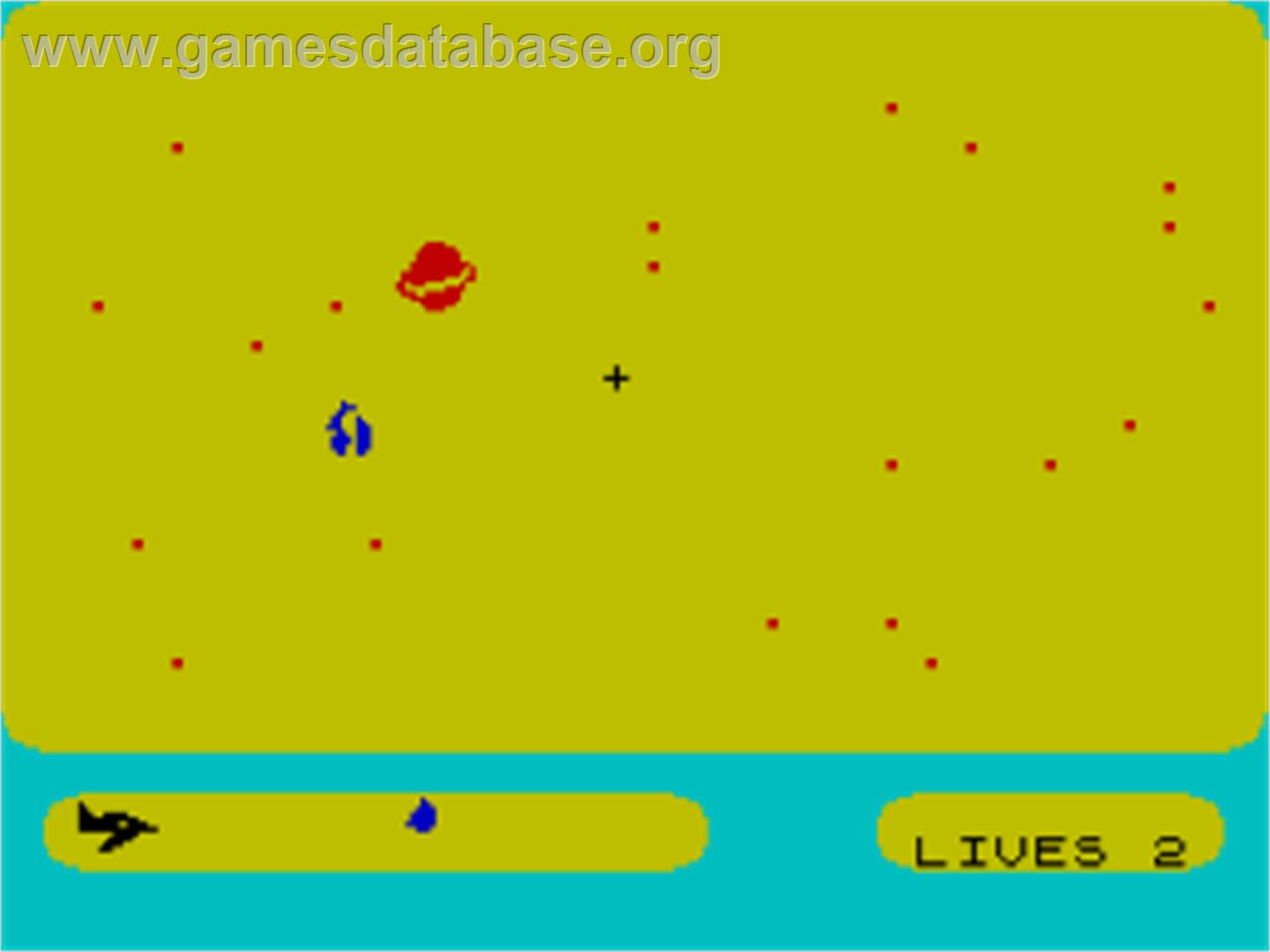 Meteor Storm - Sinclair ZX Spectrum - Artwork - In Game