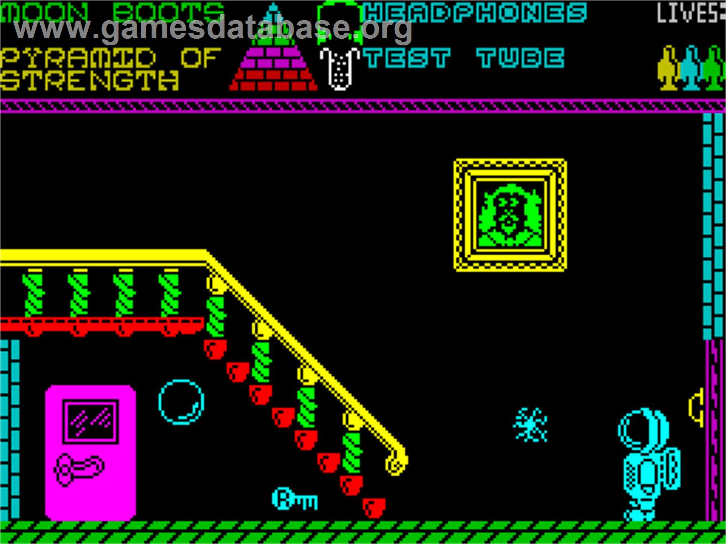 Metropolis (Topo Soft) - Sinclair ZX Spectrum - Artwork - In Game