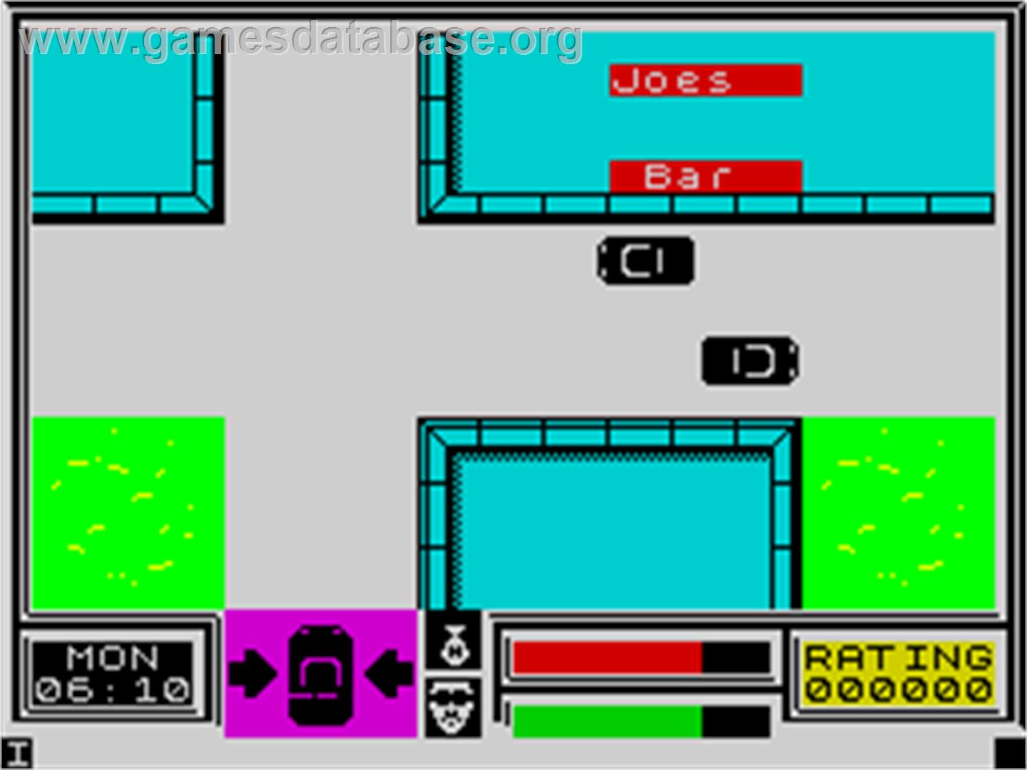 Miami Vice - Sinclair ZX Spectrum - Artwork - In Game