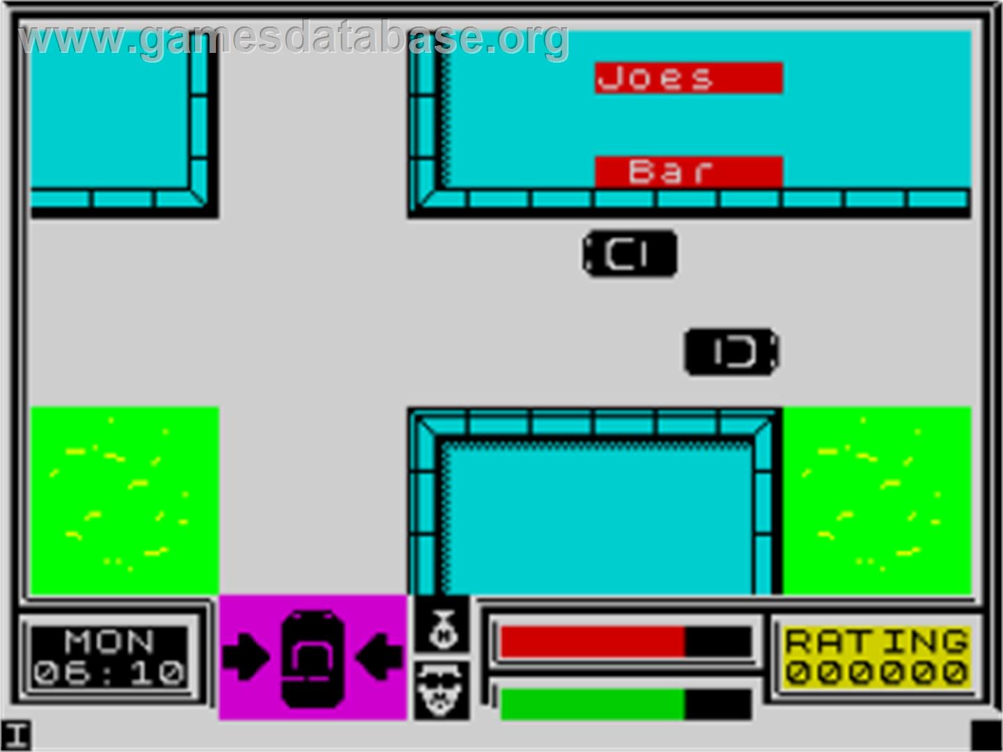 Miami Vice - Sinclair ZX Spectrum - Artwork - In Game
