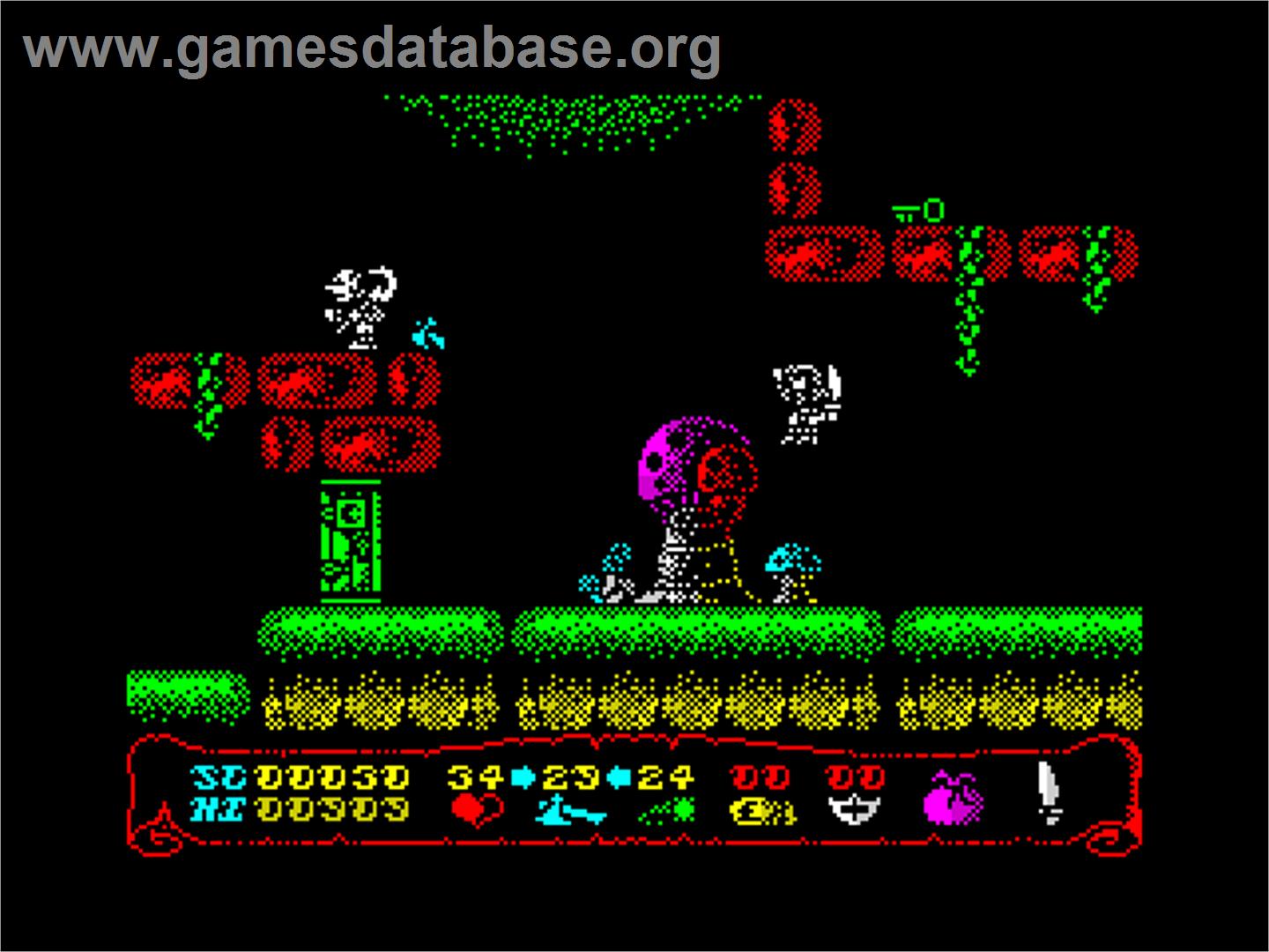 Moontorc - Sinclair ZX Spectrum - Artwork - In Game