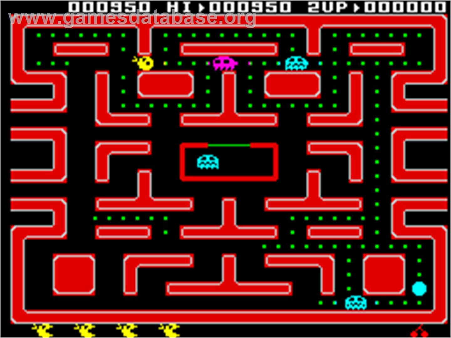 Ms. Pac-Man - Sinclair ZX Spectrum - Artwork - In Game