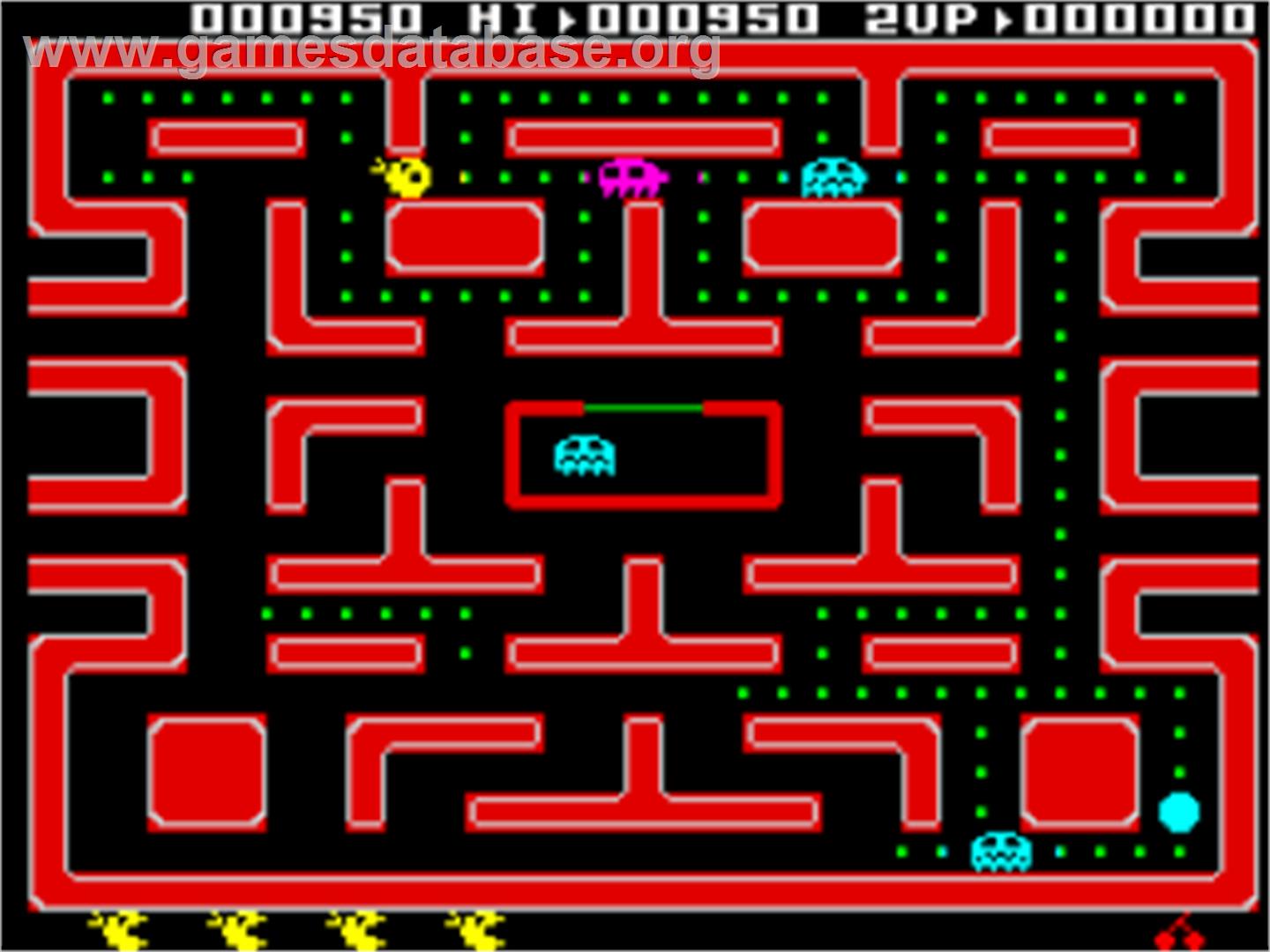 Ms. Pac-man - Sinclair ZX Spectrum - Artwork - In Game