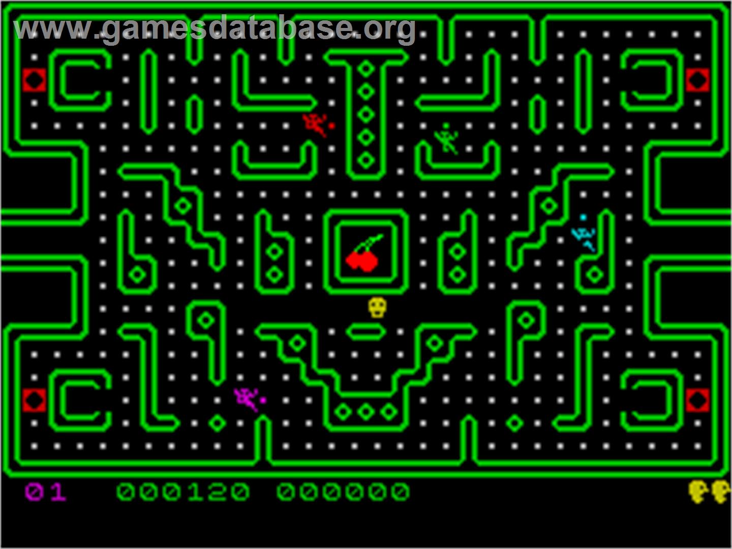Muncher - Sinclair ZX Spectrum - Artwork - In Game
