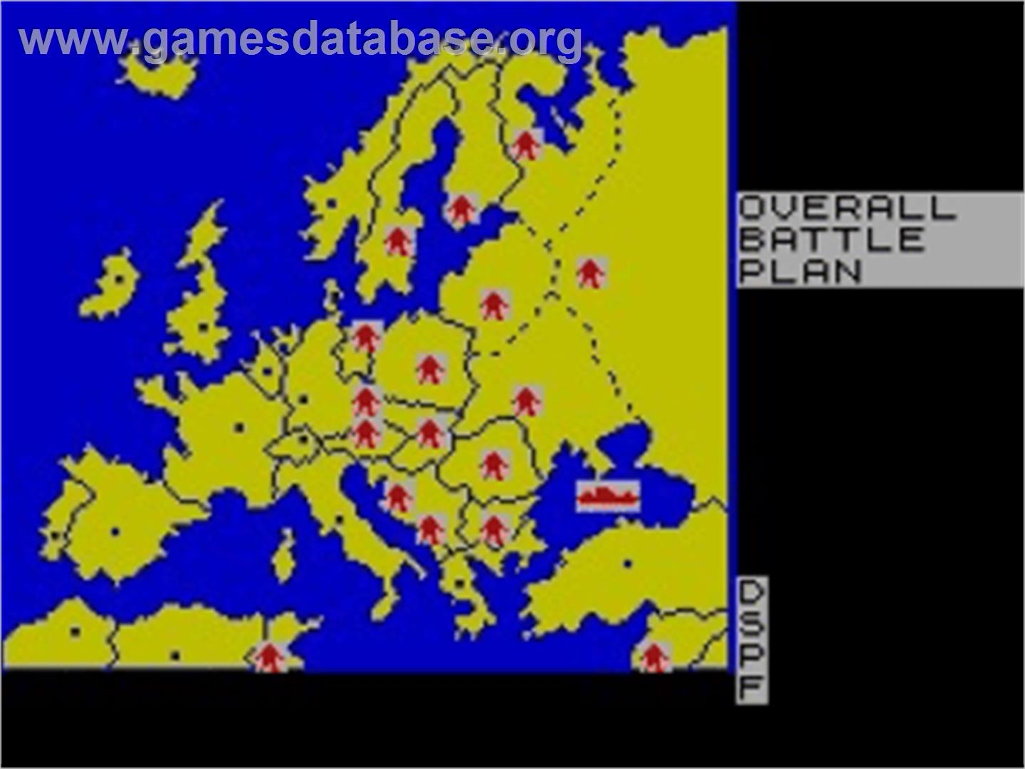 Nato Alert - Sinclair ZX Spectrum - Artwork - In Game