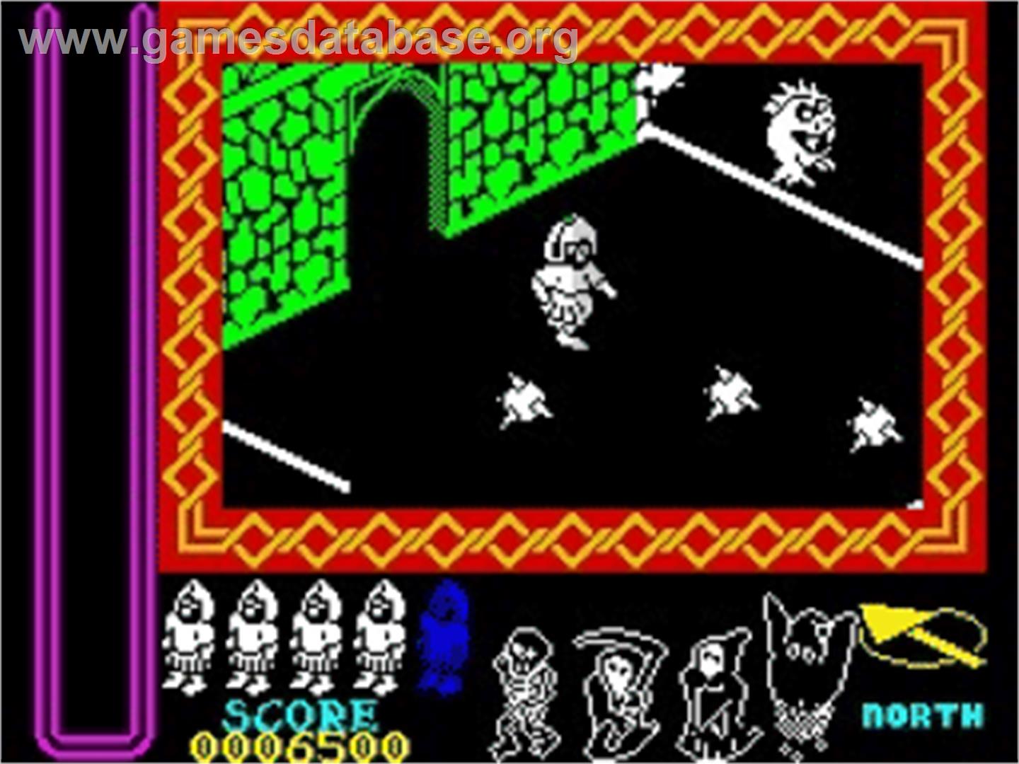 Nightshade - Sinclair ZX Spectrum - Artwork - In Game