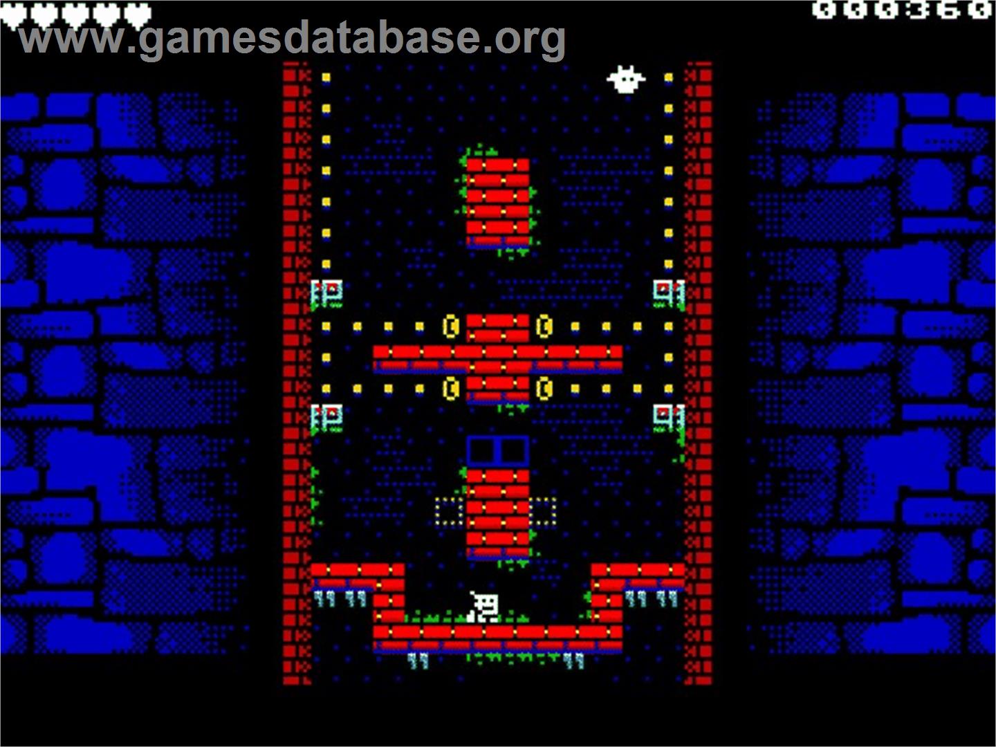Old Tower - Sinclair ZX Spectrum - Artwork - In Game