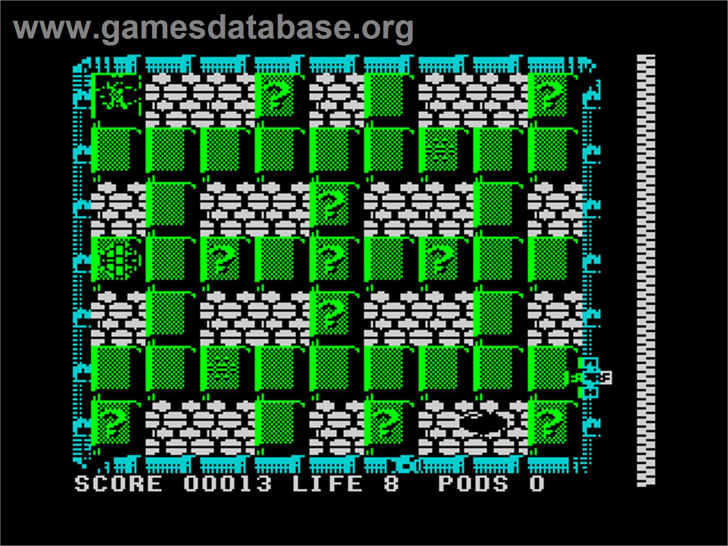 Oops - Sinclair ZX Spectrum - Artwork - In Game