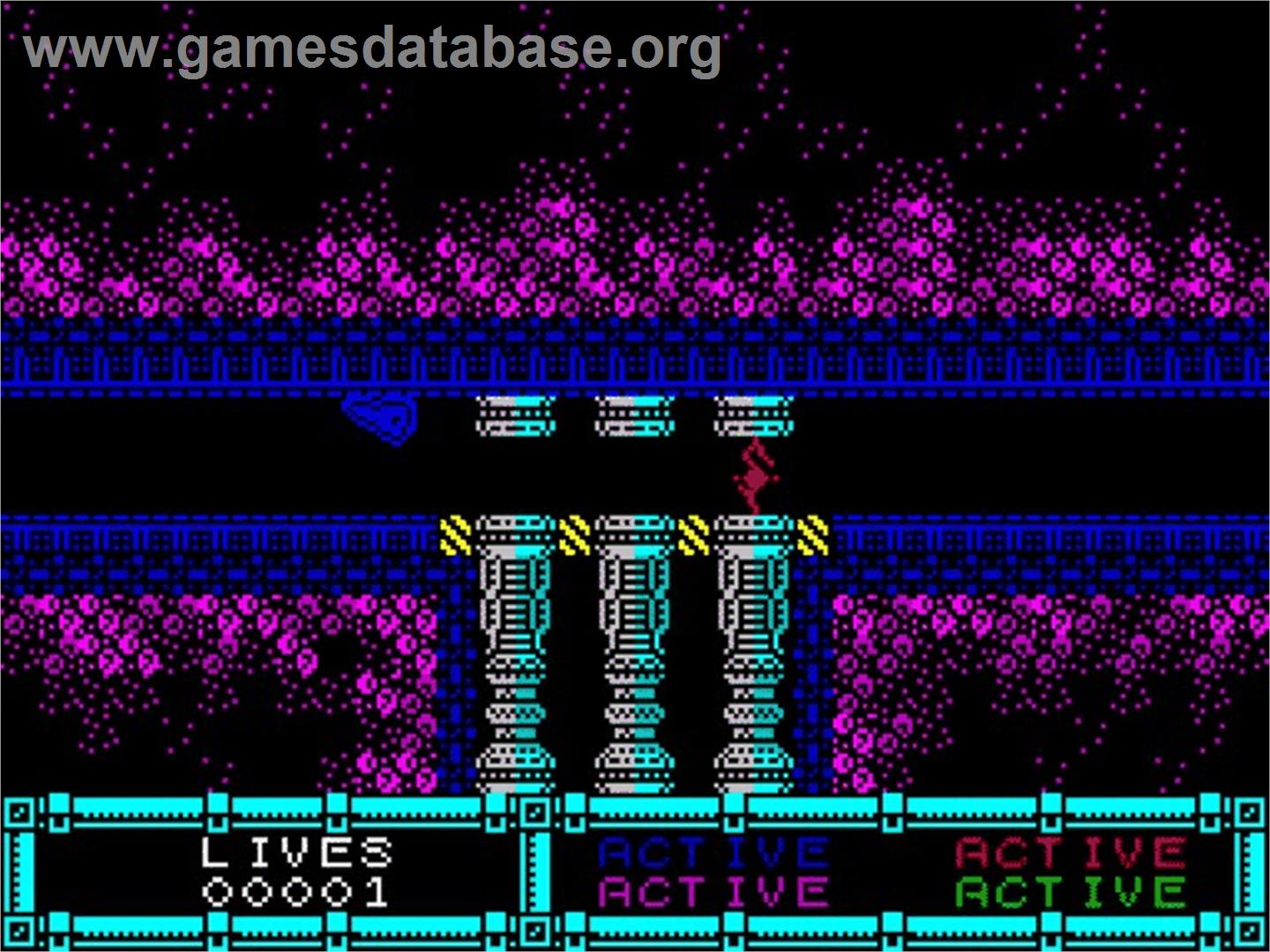 Ooze - Sinclair ZX Spectrum - Artwork - In Game