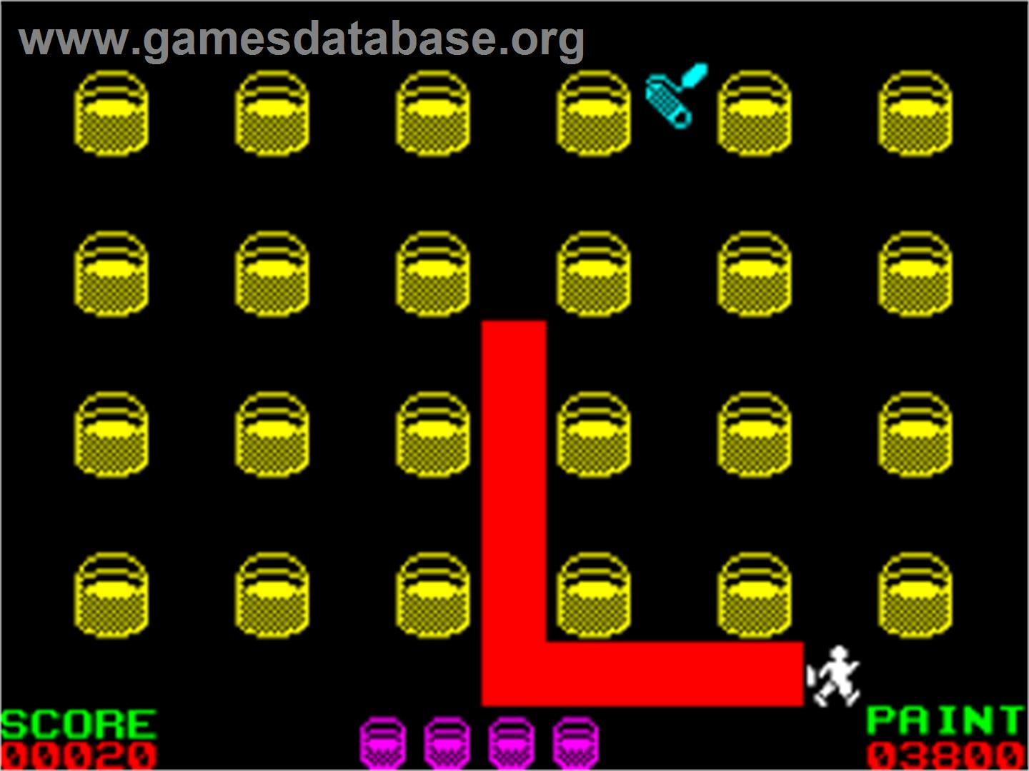 Painter - Sinclair ZX Spectrum - Artwork - In Game