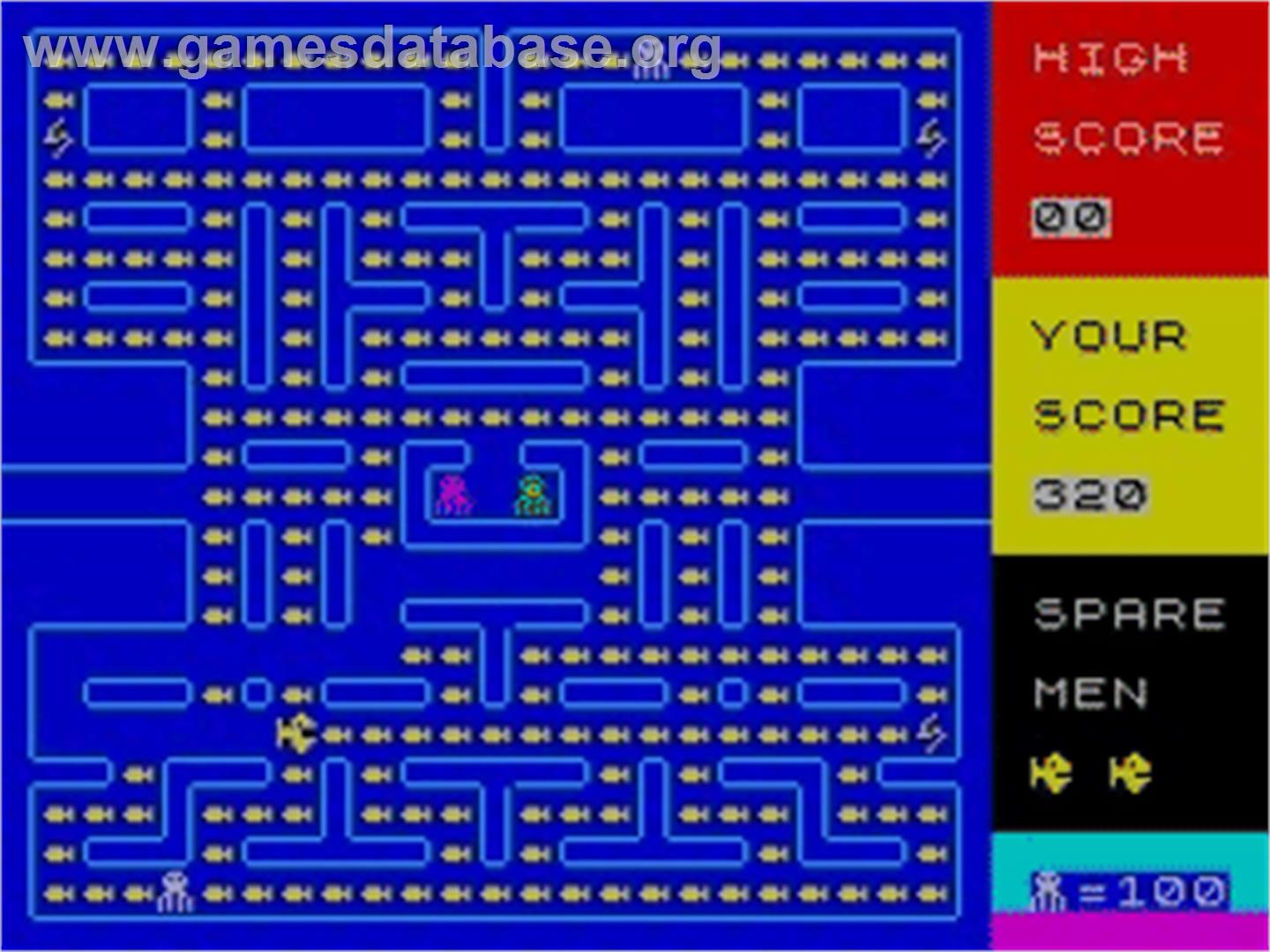 Pakacuda - Sinclair ZX Spectrum - Artwork - In Game