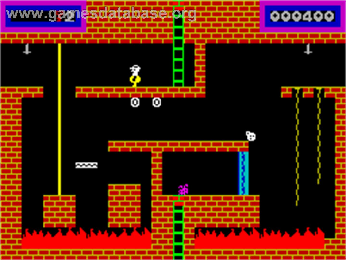 Panama Joe - Sinclair ZX Spectrum - Artwork - In Game