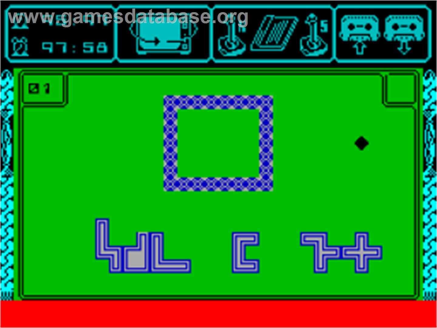 Pentac - Sinclair ZX Spectrum - Artwork - In Game