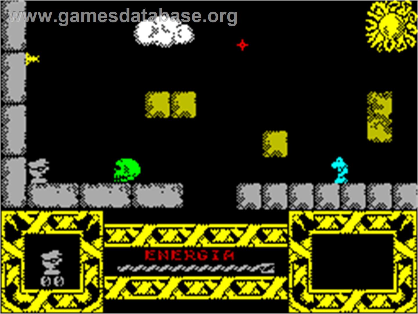 Phantomas 2 - Sinclair ZX Spectrum - Artwork - In Game