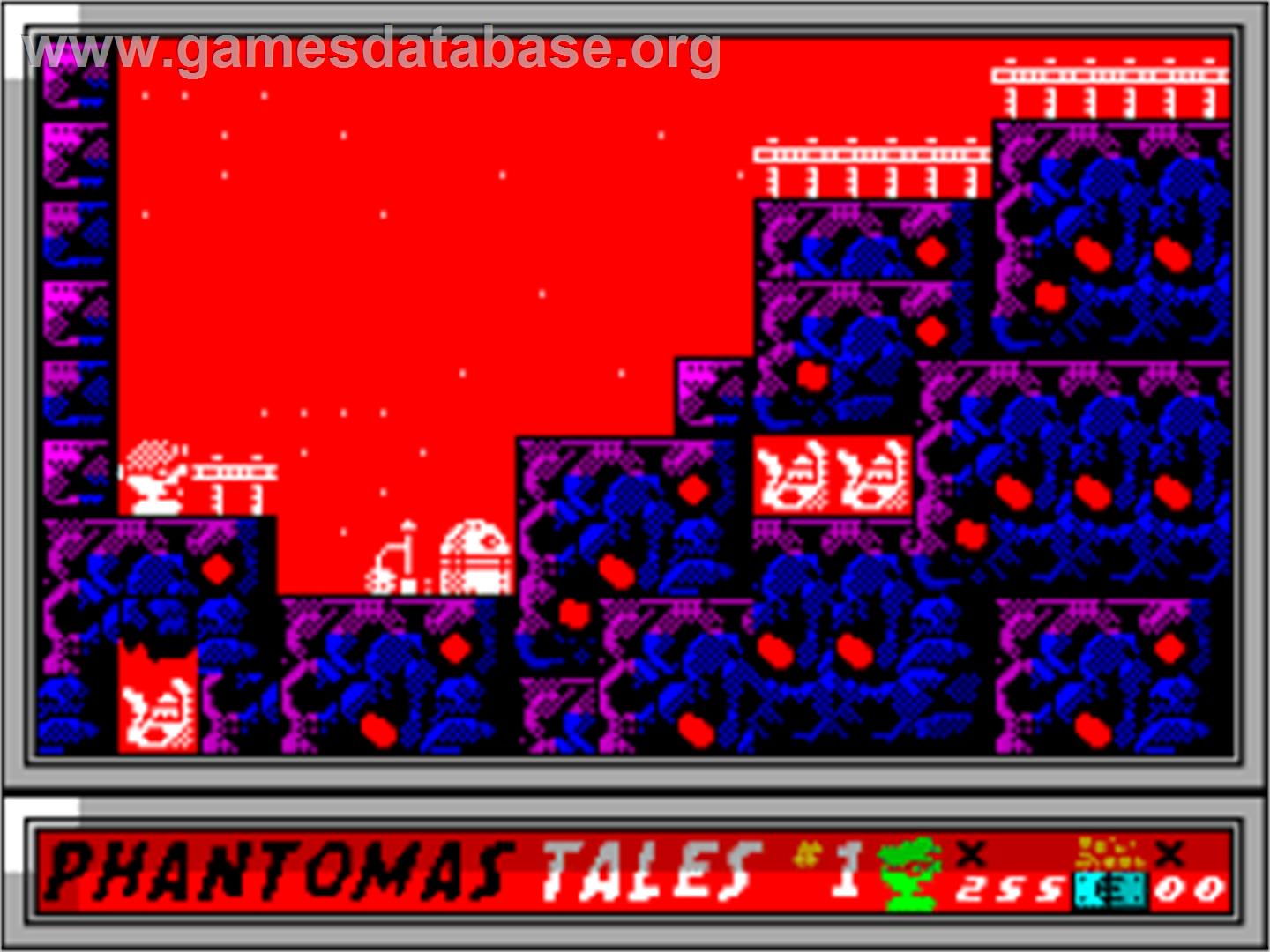 Phantomas Tales #1 - Marsport - Sinclair ZX Spectrum - Artwork - In Game