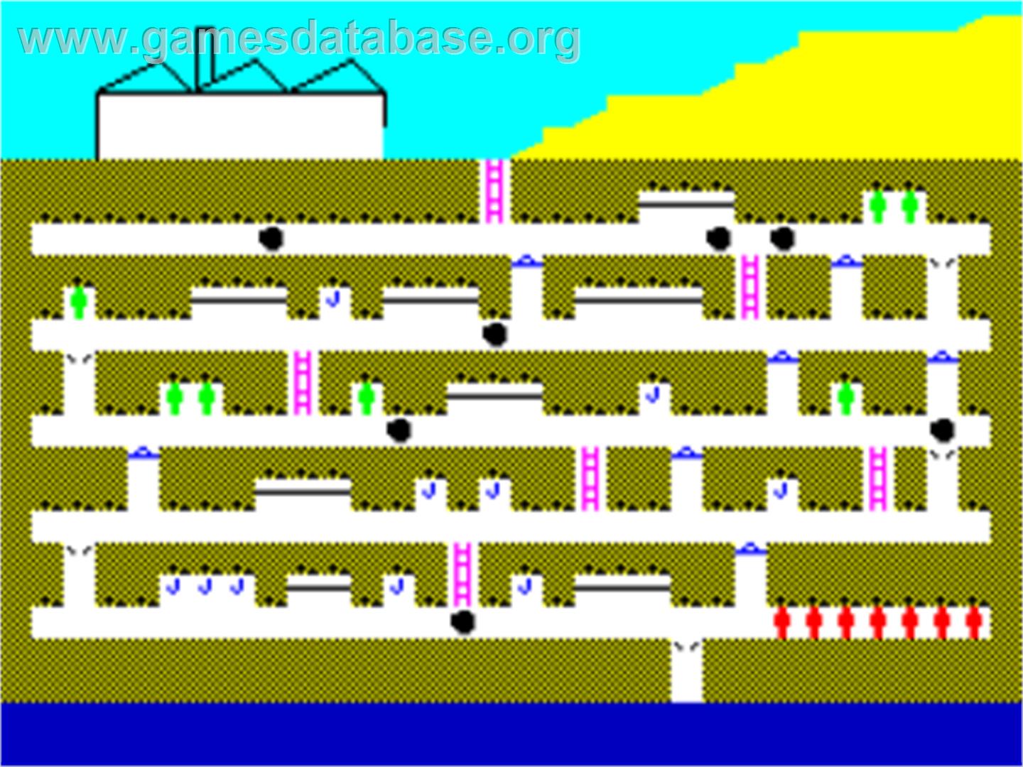 Pitman Seven - Sinclair ZX Spectrum - Artwork - In Game
