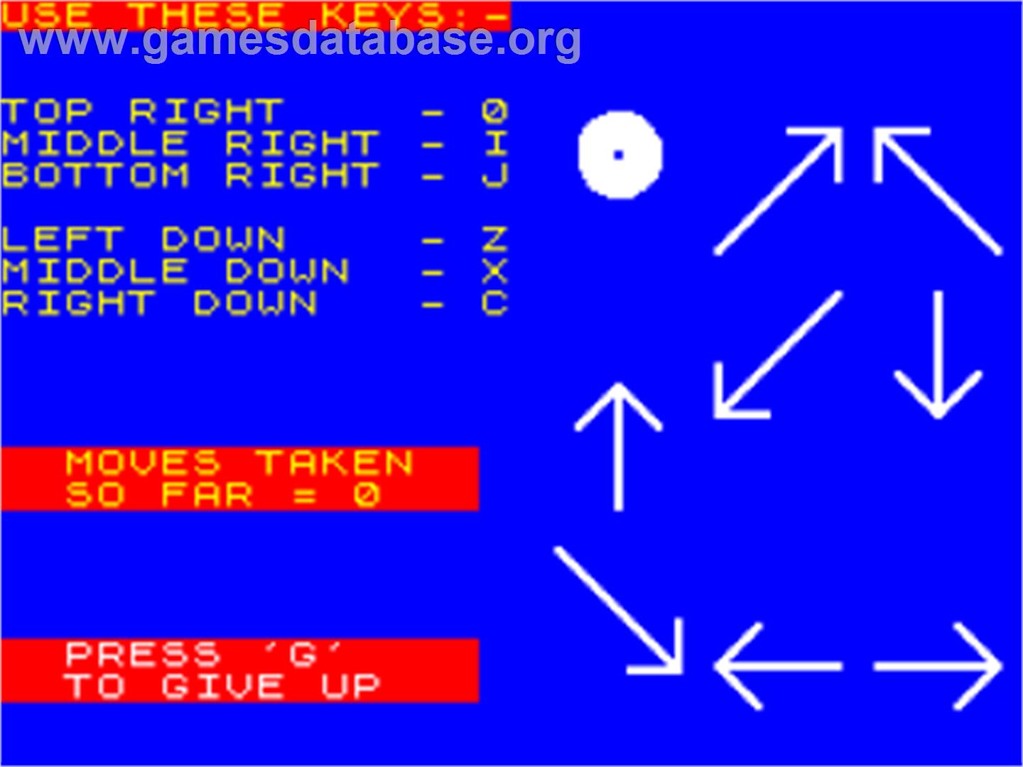 Play Hotch Potch With Mistertronic - Sinclair ZX Spectrum - Artwork - In Game