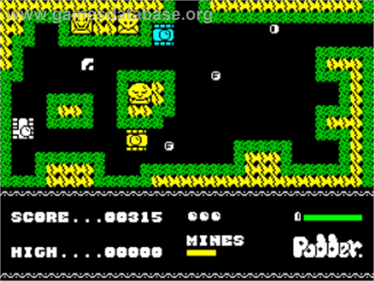 Podder - Sinclair ZX Spectrum - Artwork - In Game