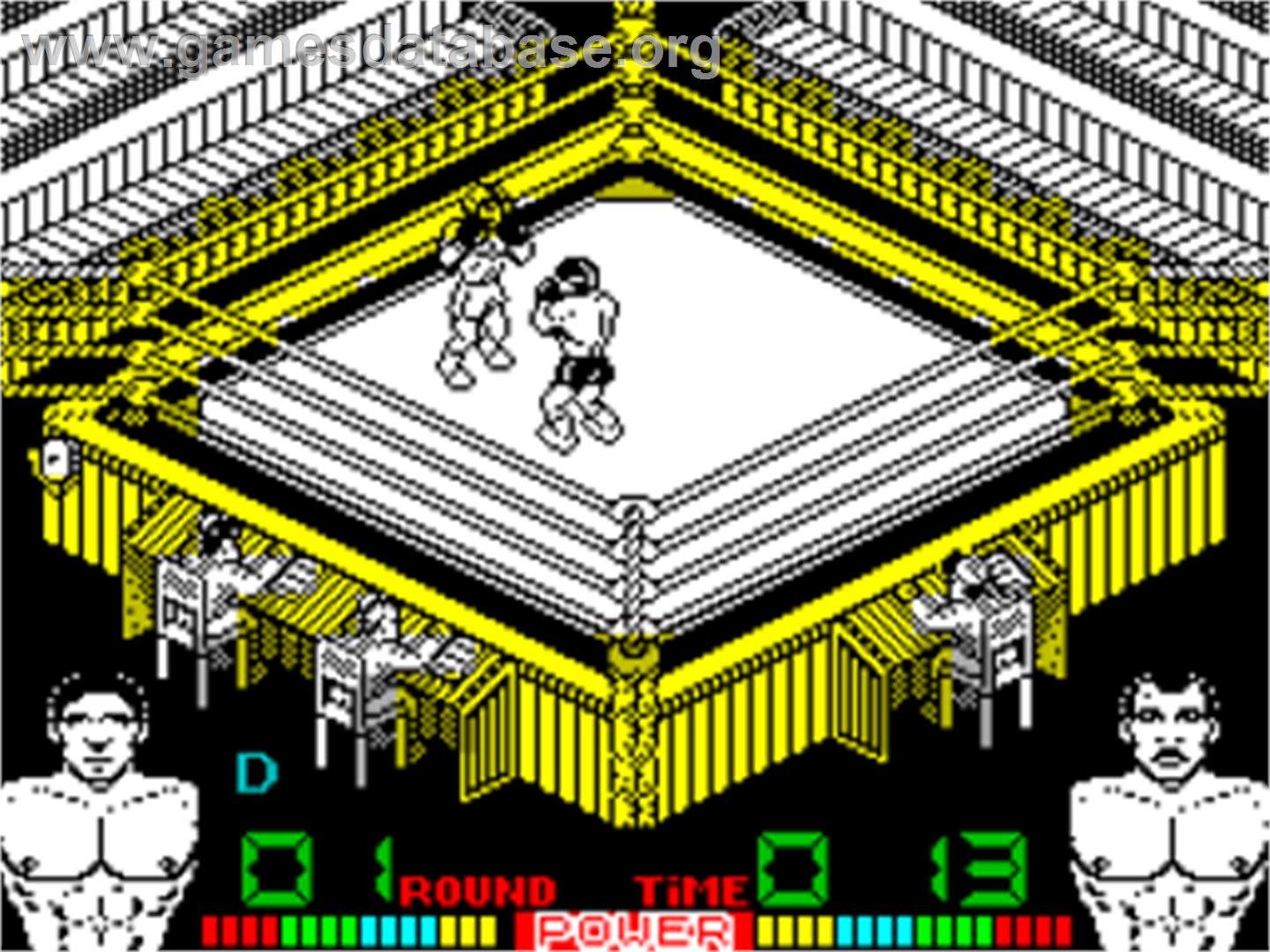 Poli Díaz - Sinclair ZX Spectrum - Artwork - In Game