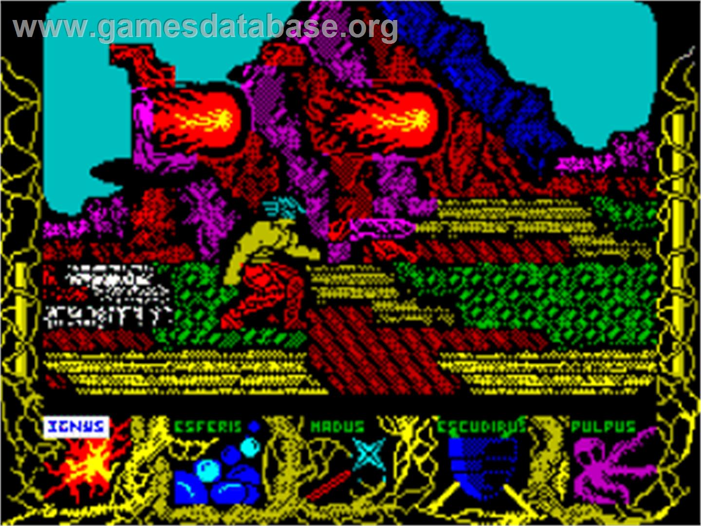 Power Magic - Sinclair ZX Spectrum - Artwork - In Game