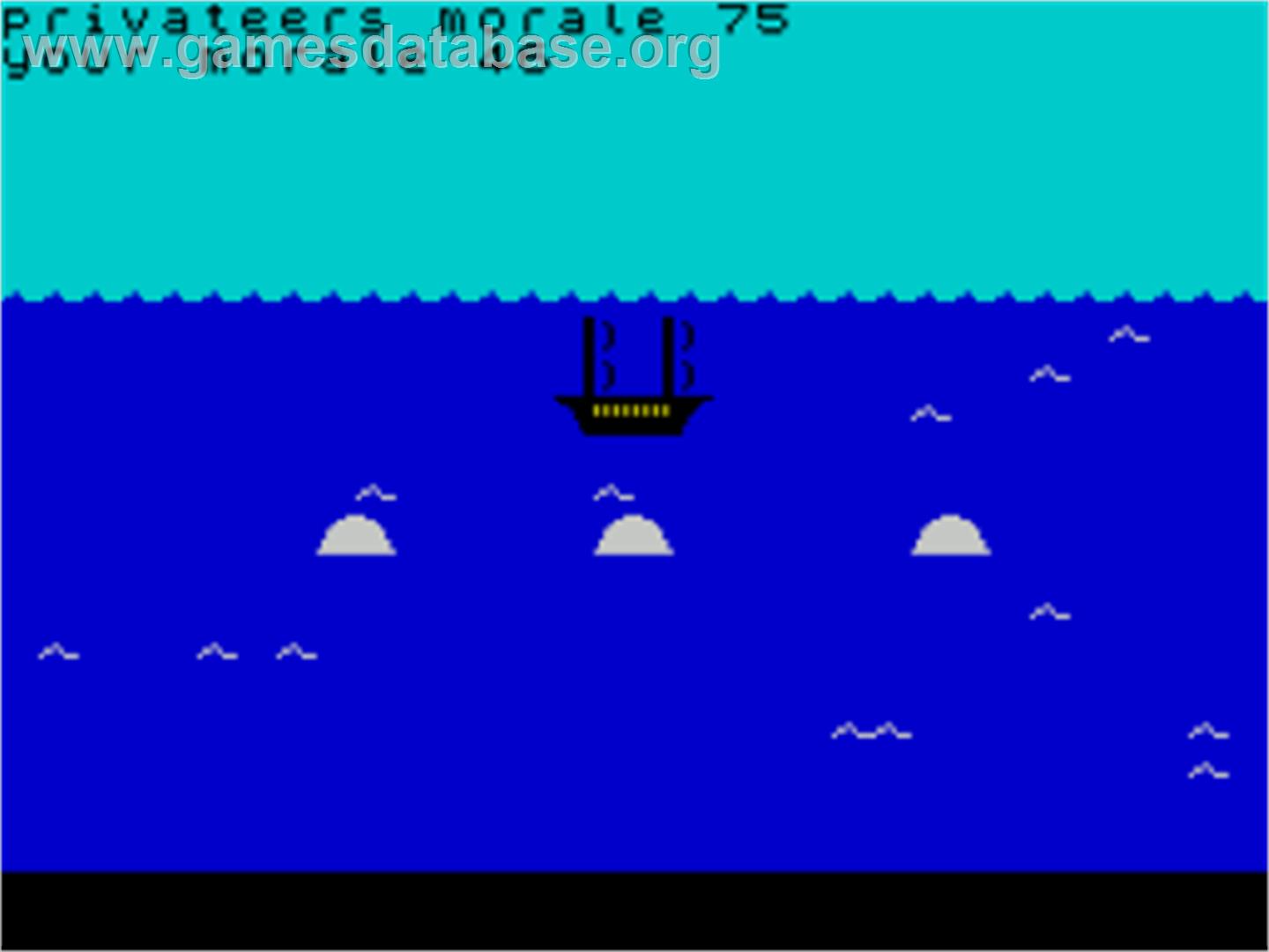 Privateer - Sinclair ZX Spectrum - Artwork - In Game